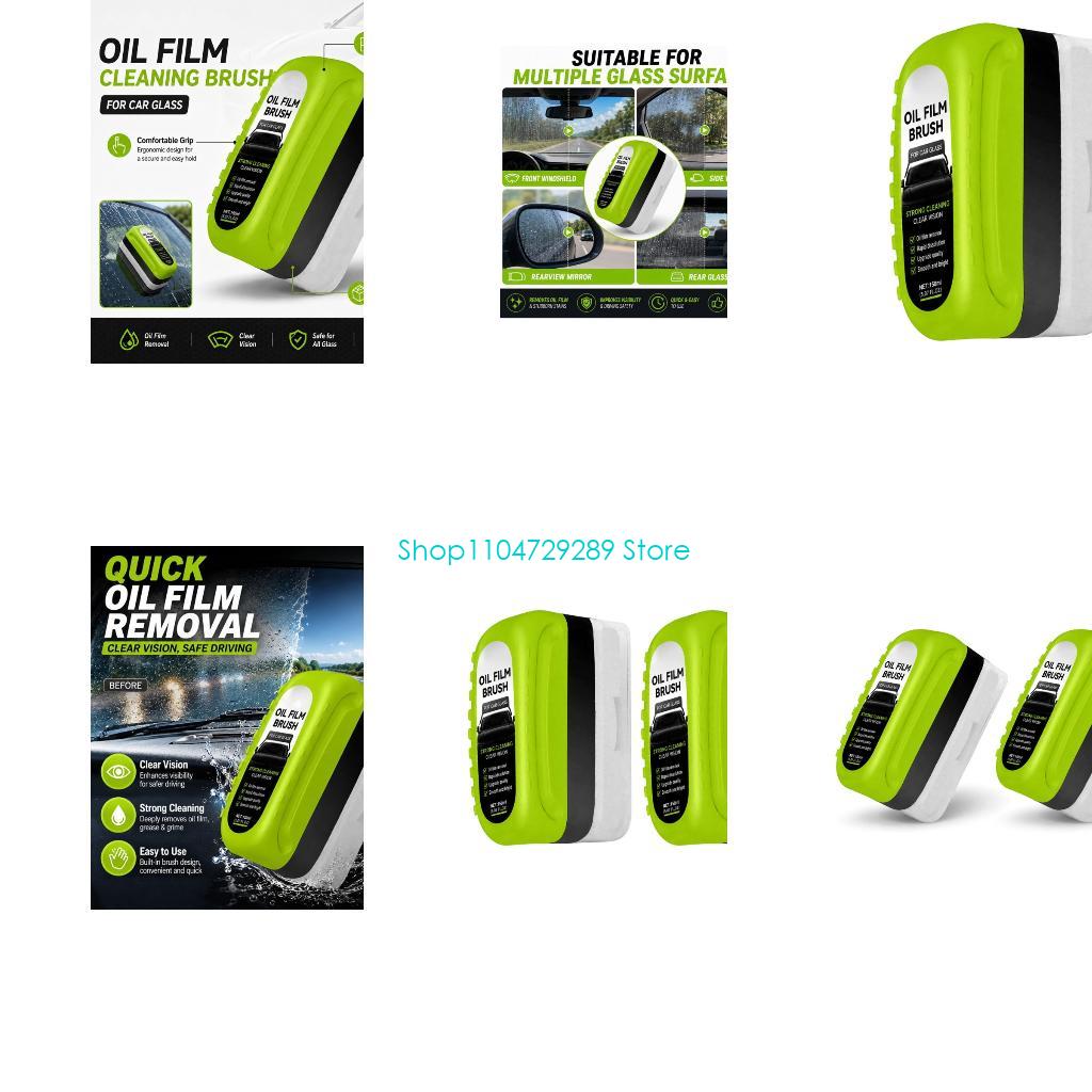 Car Cleaning Brush - Bàn chải làm sạch kính chắn