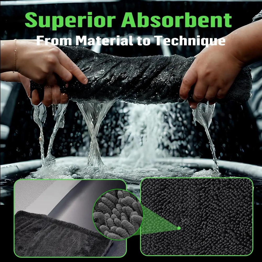 Ultra-Absorbent Microfiber Cle - đánh giá và giá Microfiber Towel Detailing
