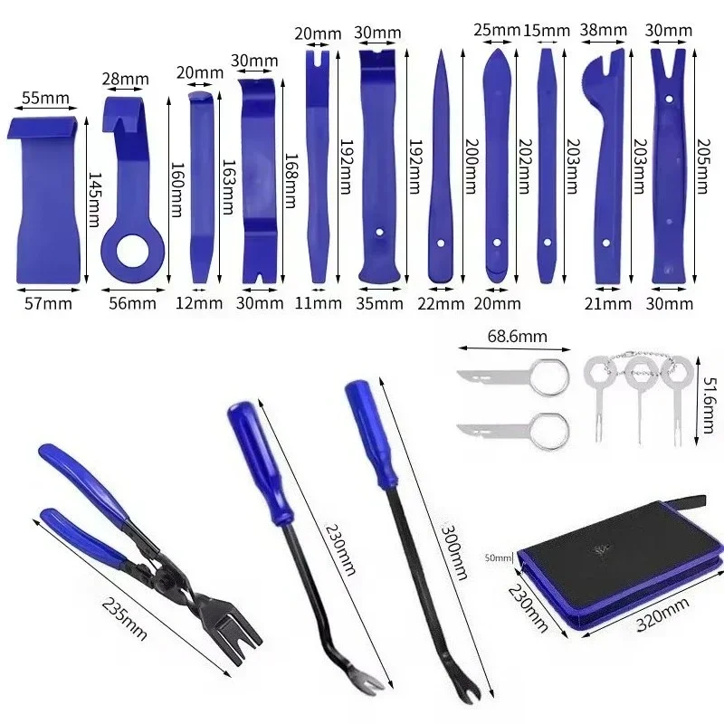 New Car Hand Tool Set Car Disa - đánh giá và giá Trim Restorer Plastic