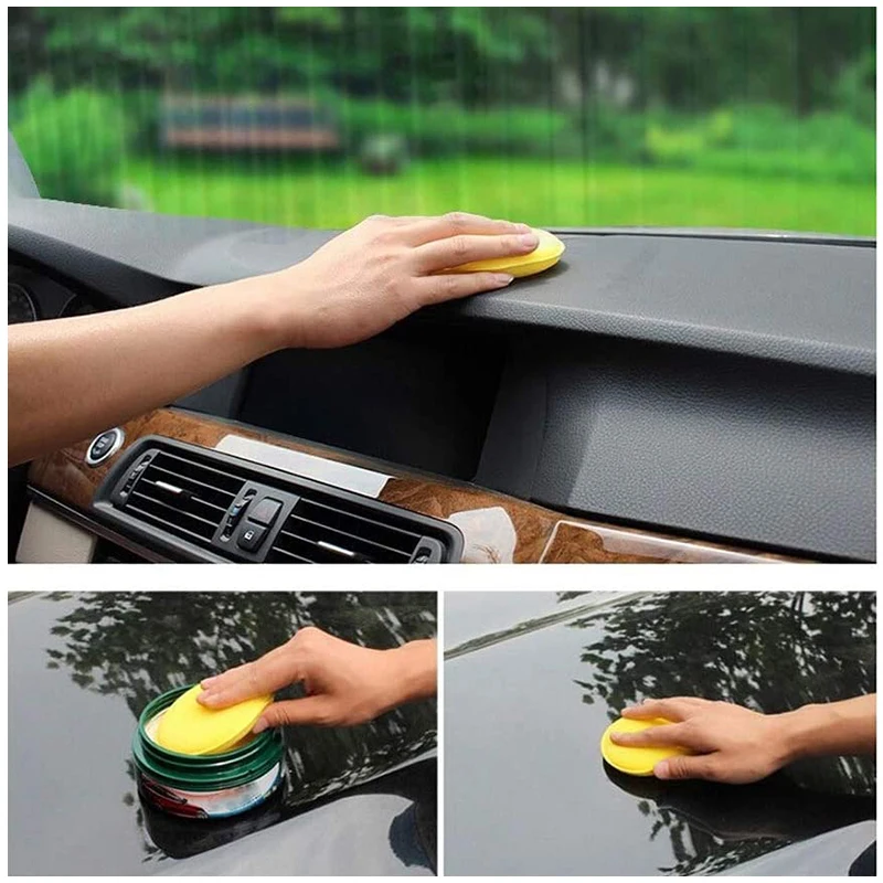 12Pcs Round Car Waxing Polish  - đánh giá và giá Wax Applicator Pad