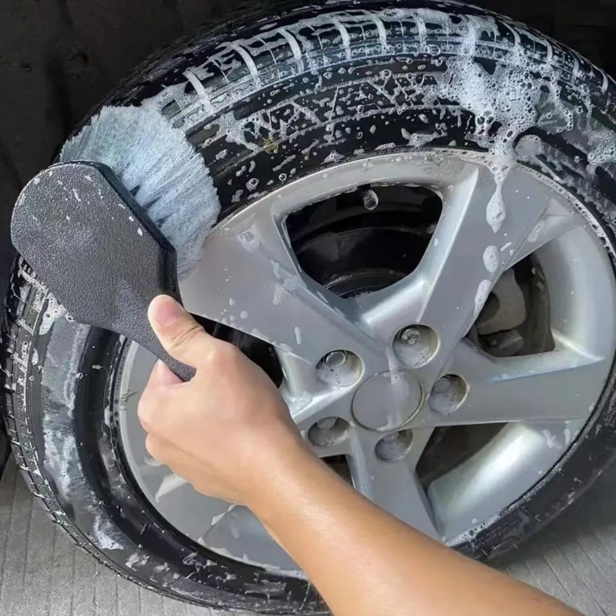 Car Wheel Cleaning Brush Detai - đánh giá và giá Car Cleaning Brush
